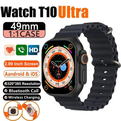 Premium T10 Ultra Bluetooth Calling Smart Watch 2.09inch